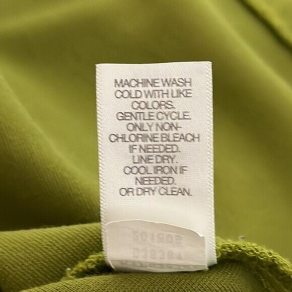 J Jill Top Shirt Womens Small Green Ponte Minimalist Tunic Oversized Boxy Casual - Picture 8 of 9